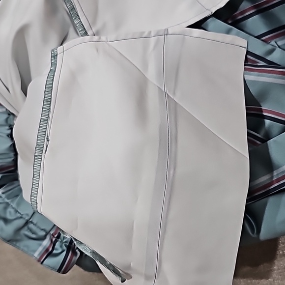 NWT Hermant & Nandita Mint Striped Wide Leg Pant Sz M - Picture 10 of 16